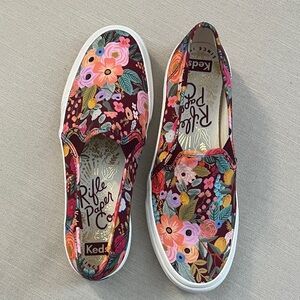 Keds Rifle Paper Co Multicolor Floral Slip-On Sneakers
